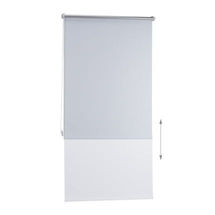 Thermo blackout curtain white