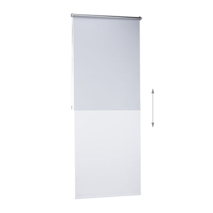 Thermo blackout curtain white