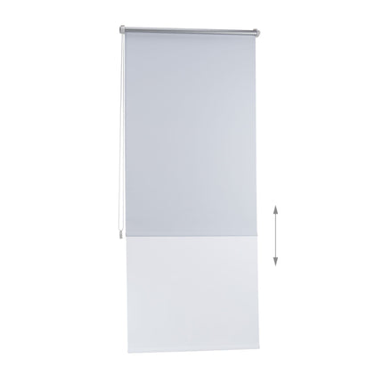 Thermo blackout curtain white