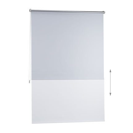 Thermo blackout curtain white