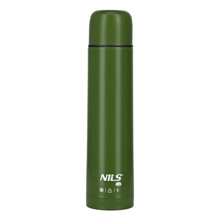 Thermos 1000 ml Green – Insulated Travel Flask