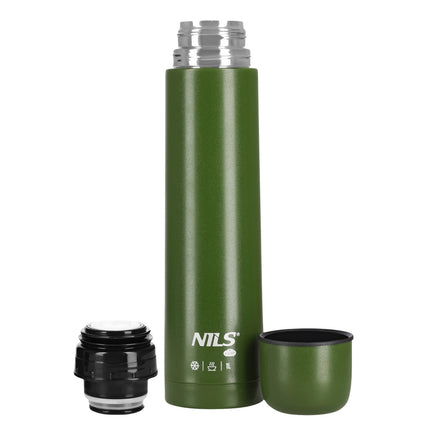 Thermos 1000 ml Green – Insulated Travel Flask