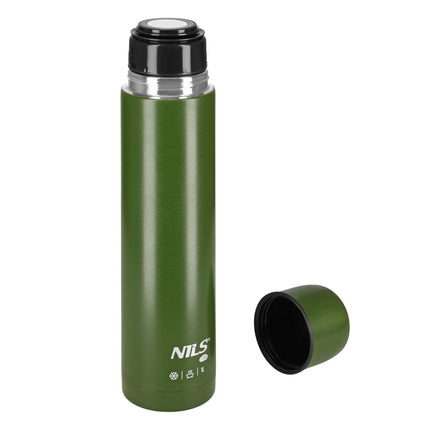 Thermos 1000 ml Green – Insulated Travel Flask