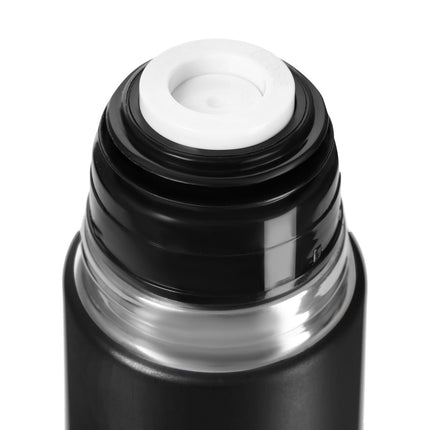 Thermos 500ml Black – Insulated Travel Flask