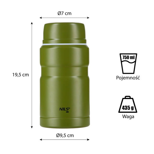 Thermos Set 750ml – Insulated Stainless Steel