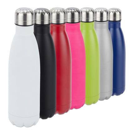 Thermos bottle in steel