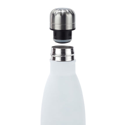 Thermos bottle in steel