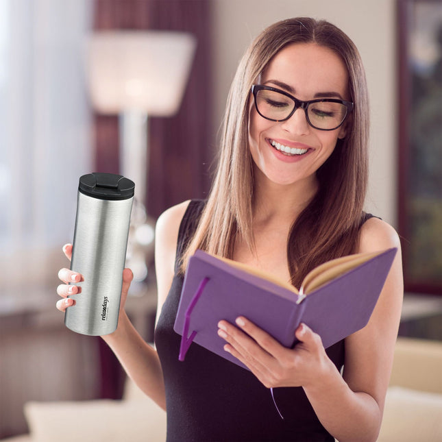 Thermos mug stainless steel 400 ml