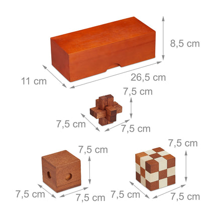 The wooden puzzle