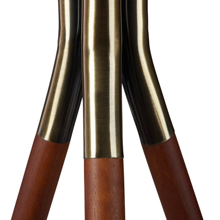 Three-legged floor lamp
