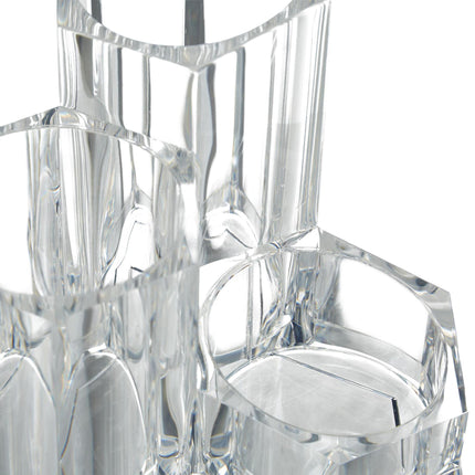 Three-piece brush holder
