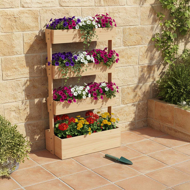 Tiered Planter for Herbs, Vegetables & Flowers