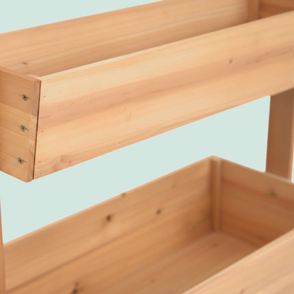 Tiered Planter with Boxes for Herbs & Vegetables