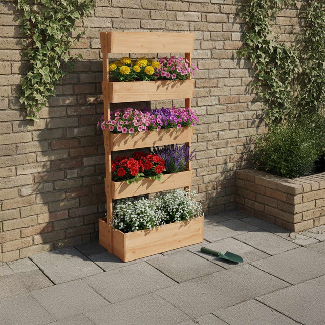 Tiered Planter with Boxes for Herbs & Vegetables