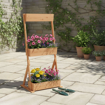 Tiered Planter with Boxes for Herbs & Vegetables