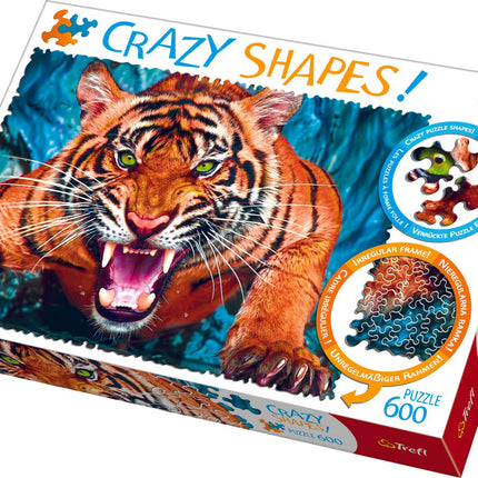 Tiger Puzzle 600 Pieces – Fun and Engaging Family Activity