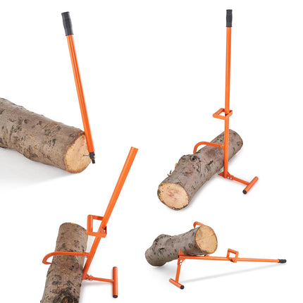 Timberjack Log Lifter, 4-in-1 Cant Hook, 15 in Max Log, Carbon Steel