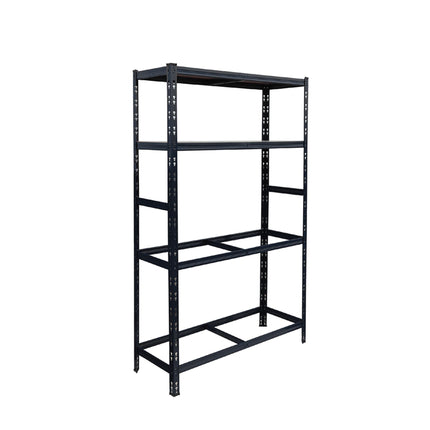 Tire Rack, 2-Shelf Steel Storage with Adjustable Spacing