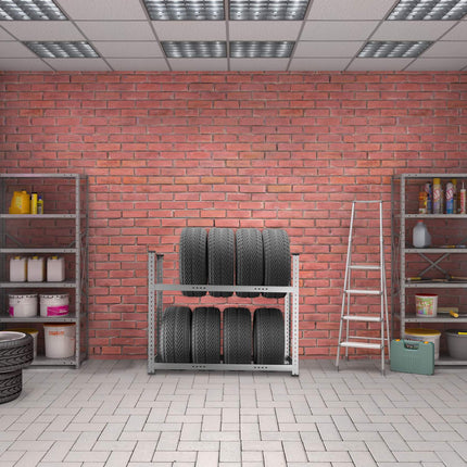 Tire rack for 8 tires