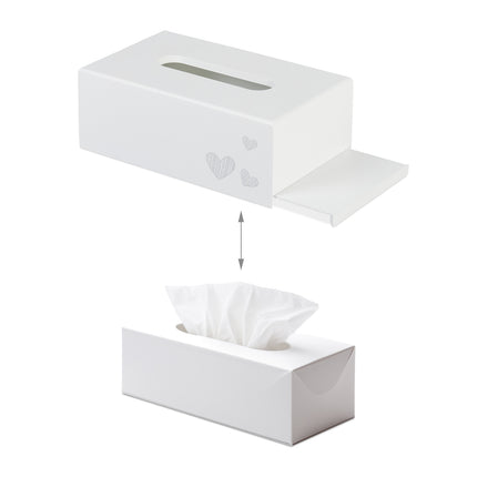 Tissue box "Hearts"