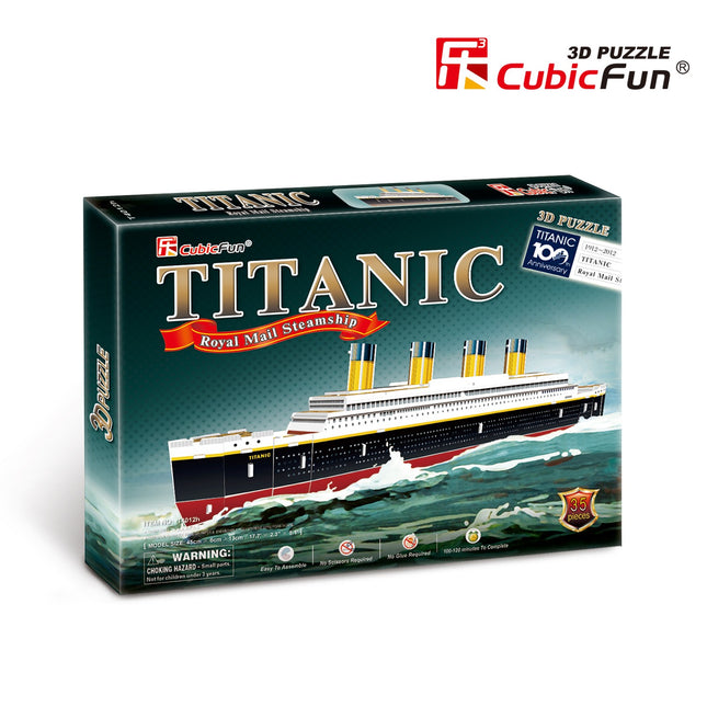 Titanic 3D Puzzle, Small Size, Fun for All Ages