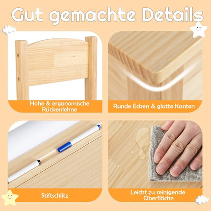 Toddler Activity Table with Chair, Paper Roll Holder