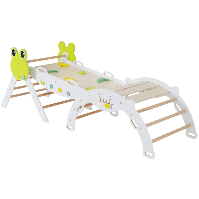Toddler Climbing Set with Slide & Ramp – 7-in-1 Play Gym