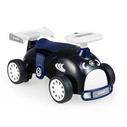 Toddler Ride-On Car with Music & Storage – Shark Design