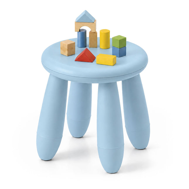 Toddler Stool, Blue Plastic – 26x28 cm