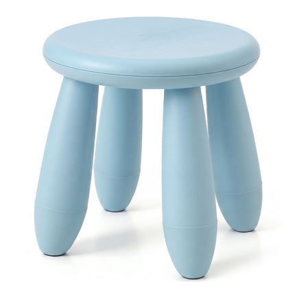 Toddler Stool, Blue Plastic – 26x28 cm