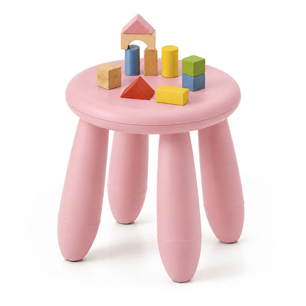 Toddler Stool, Pink Plastic – 26 x 28 cm