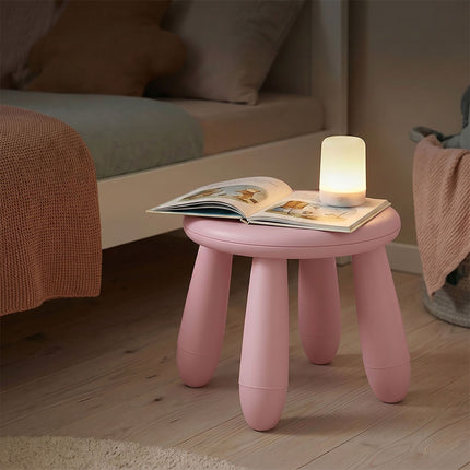 Toddler Stool, Pink Plastic – 26 x 28 cm