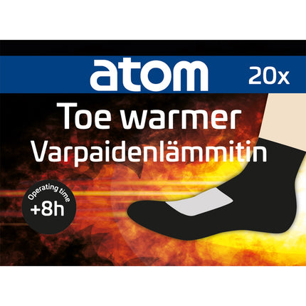 Toe Warmers 20 Pcs – Shake to Activate, Warm for 8+ Hours, Max 55 °C