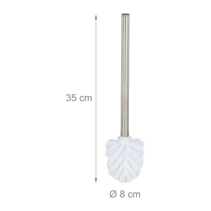 Toilet Brush Set, 5-Pack, 8 cm, Removable Heads