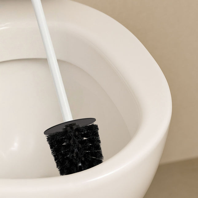 Toilet Brush Set with Wall Mount, Stainless Steel