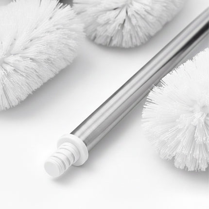 Toilet Brush with 5 Replaceable Heads, 8 cm