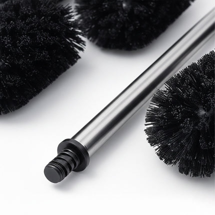 Toilet Brush with 5 Replacement Heads, Ø8 cm