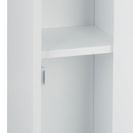 Toilet Cabinet with Storage and Paper Holder