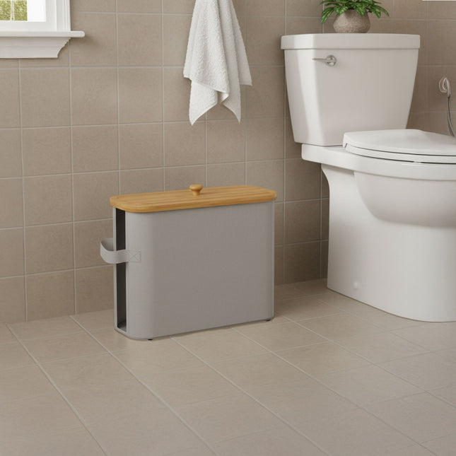 Toiletpapierhouder, stoffen houder, 12 rollen