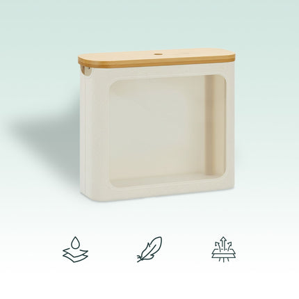 Toilet Roll Holder, Fabric, Holds 12 Rolls