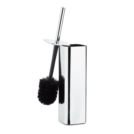 Toilet brush holder wall