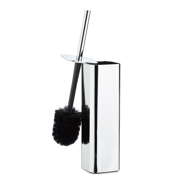 Toilet brush holder wall