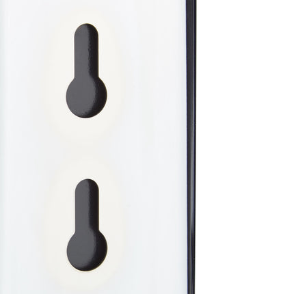 Toilet brush holder wall