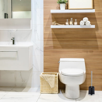 Toilet brush round