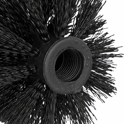 Toilet brush, set of 3, black