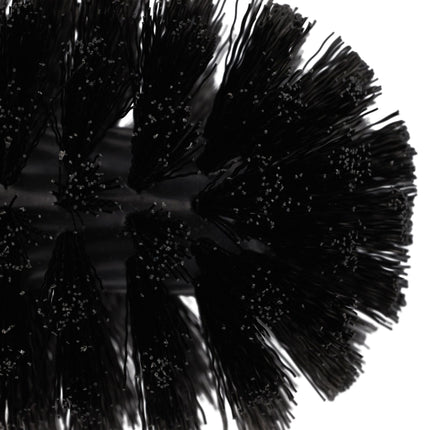 Toilet brush, set of 3, black
