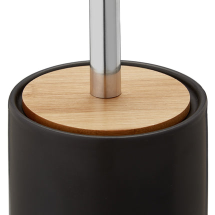 Toilet brush with holder