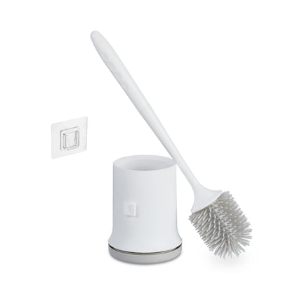 Toilet brush with wall bracket