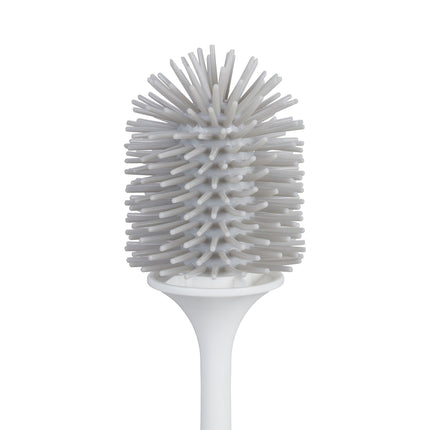 Toilet brush with wall bracket