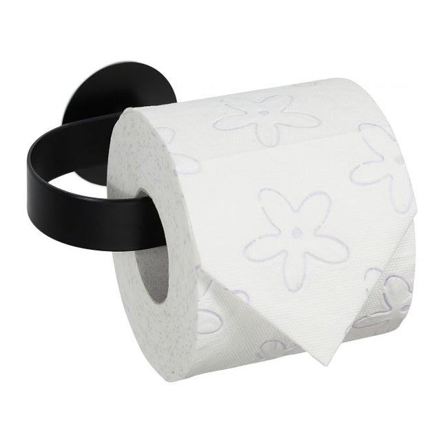 Toiletrolhouder zwart